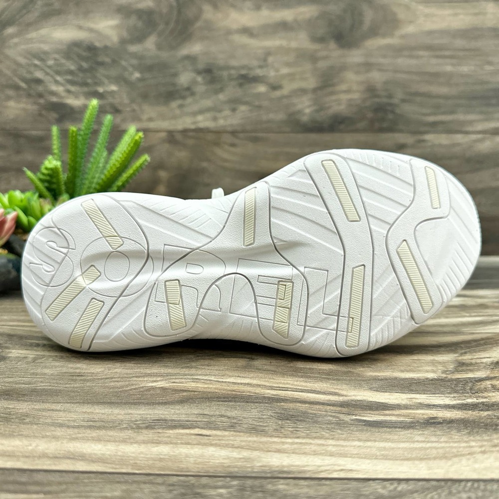 NIB Sorel Explorer Blitz 8 39 Stride Lace Sneakers White Chalk 8 39 - Picture 9 of 10